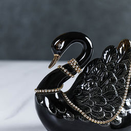 Статуэтка Лебедь черный / B3025-4A /уп 36/ - Галеонтрейд фото 2