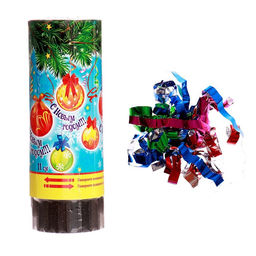 Цена за 24 шт. Хлопушка пружинная «С Новым годом!», 11 см конфетти, фольга-серпантин