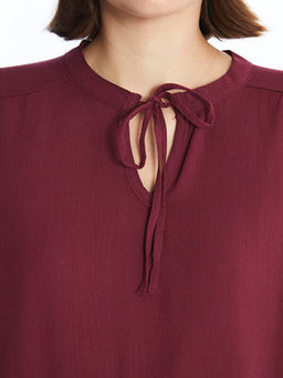 Ba?lamal? Yaka Kad?n Bluz