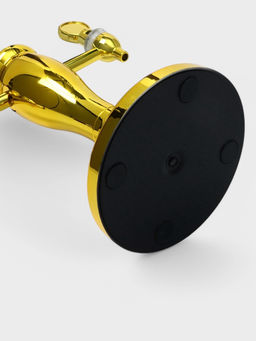 Башня пивная VaviloneDouble, колба 3 л, ёмкость для льда, подсветка, пластик, золотистая - Simaland фото 7