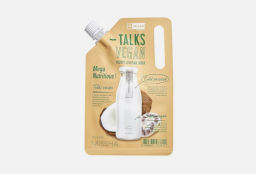 Talks Vegan Squeeze Pocket Sleeping Mask Mega Nutritious - Ночная маска для тусклой кожи лица, 10 мл