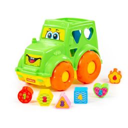 Игрушка развивающая Трактор (в сеточке) - Полесье фото 6