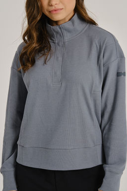 Свитшот Сине-зеленый