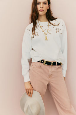 Sudadera oversize con motivo estampado - H&m фото 2