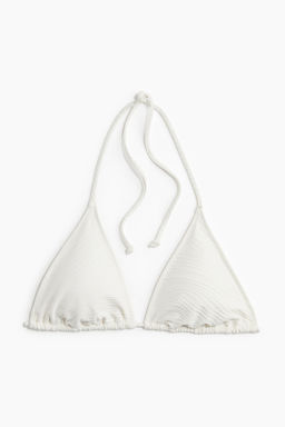Top de bikini triangular con relleno - H&m фото 2