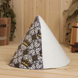 Шапка для бани Царская принт - Добропаровъ фото 2