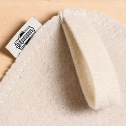 Цена за 2 шт. Коврик - сидушка для бани и сауны «Классический», 40×30 см, 70% полиэфир, 30% шерсть, белый, «Добропаровъ»