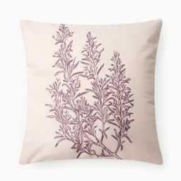 Чехол на подушку Этель Botanic 3 шт, 40*40 см, велюр 100% п/э  фото 2