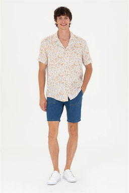 U. S. Polo Assn Мужская рубашка с коротким рукавом Stone - U.s. polo assn фото 11