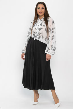 Юбка Виста (черная) Ю14064-25М - Lt collection фото 2