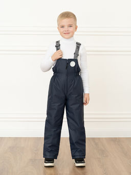 Полукомбинезон детский темно-синий 60-013 (128, 64)