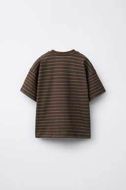 STRIPED LOGO T-SHIRT