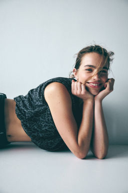 Top de malla drapeado - H&m фото 6