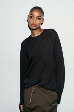 CUT-OUT KNIT TOP - Zara фото 21
