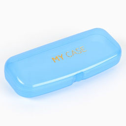 Футляр для очков My case, голубой, 15,5 х 5,2 х 3,5 см - Simaland фото 3