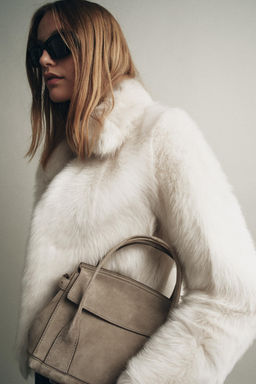 MINI CITY BAG LEATHER - Zara фото 2