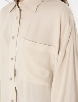 Krem Oversize Uzun Kollu G_mlek - Pierre cardin фото 7