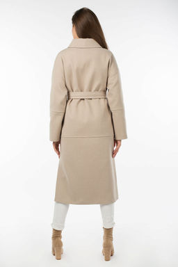 Пальто женское демисезонное (пояс) - El podio фото 5