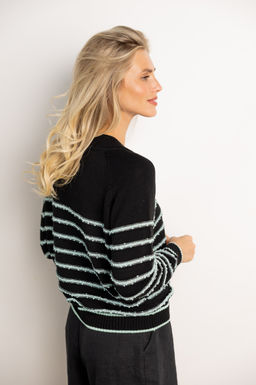 SS-2627 джемпер женский черный - Mozart фото 7