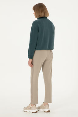 Женские легкие спортивные штаны цвета хаки Неожиданная скидка в корзине - U.s. polo assn фото 4