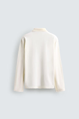 REGULAR FIT PIQU_ TEXTURED POLO SHIRT - Zara фото 18