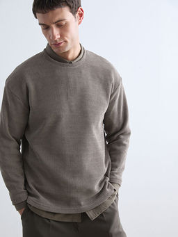 Bisiklet Yaka Erkek Triko Kazak