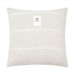 Наволочка декоративная Этель Косичка цвет молочный,45х45 см полиэстер  фото 5