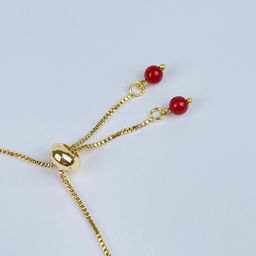 Браслет регулируемый с Сердоликом - Радуга самоцветов фото 3