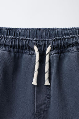 LOOSE-FITTING TWILL BERMUDA SHORTS - Zara фото 3