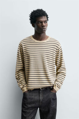 STRIPED WOOL - CASHMERE JUMPER - Zara фото 2