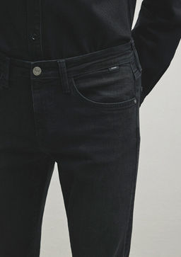 Jake Lux Black Antrasit Jean Pantolon - Mavi фото 9
