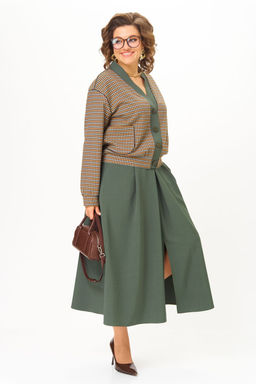 Костюм Aira Style 24131-1 зеленый