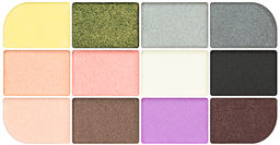 LavelleCollection Тени ES-23 12-цв MATTE&BRIGHT тон 01  фото 2