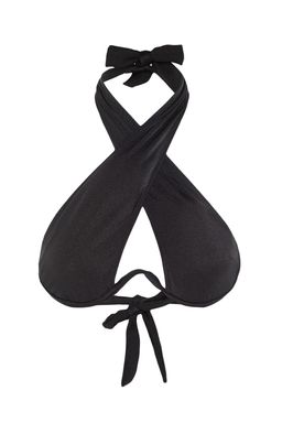 TRENDYOLMILLA Ekru Balkonet Ters V Balenli Bikini Ustu TBESS22BU0203 фото 9