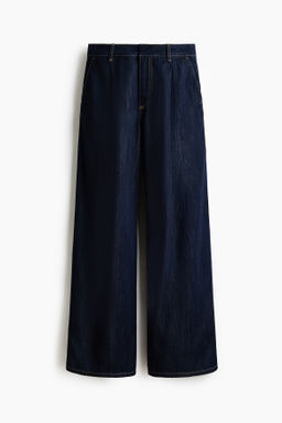 Loose Fit Wide Regular Jeans - H&m фото 3