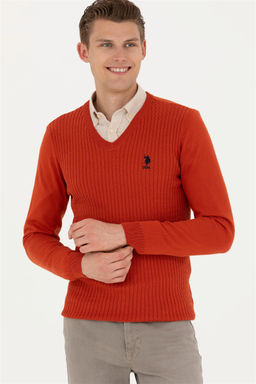Мужской базовый свитер с плиткой - U.s. polo assn фото 3