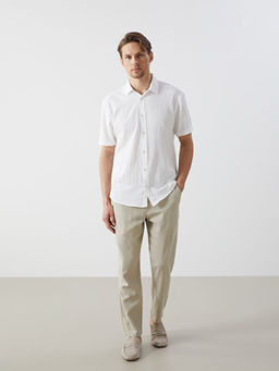 Regular Fit K?sa Kollu Erkek G?mlek