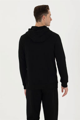 U. S. Polo Assn / Мужской черный базовый свитшот - U.s. polo assn фото 12
