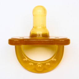 Пустышка цельносиликоновая, от 0 мес., классическая, Мишка - Крошка я фото 4