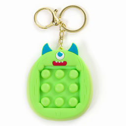Цена за 12 шт. Антистресс - брелок детский «Монстр», POP IT, МИКС
