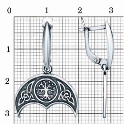 СЕРЬГИ 34015516 - Красная пресня фото 2