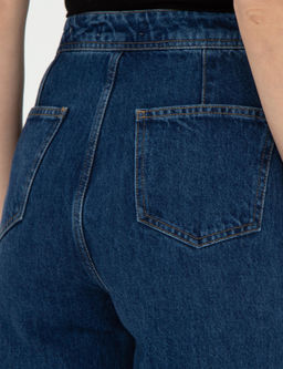 Koyu _ndigo Jean Pantolon