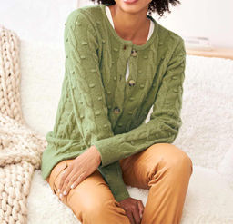 Кардиган, цвета тростника