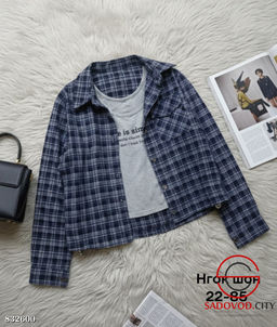 Рубашка +майка женская