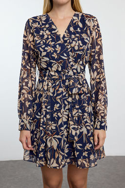 TRENDYOLMILLA Cok Renkli Duz Dokuma Elbise TWOAW22EL0691  фото 3