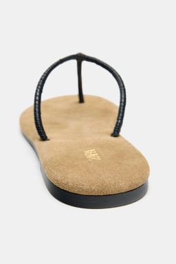 SANDALIA TIRAS / Negro - Zara фото 6