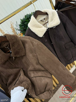 Дубленка женская утепленная