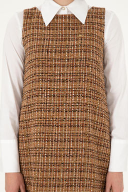 Женское тканое платье кокосового цвета Неожиданная скидка в корзине - U.s. polo assn фото 5