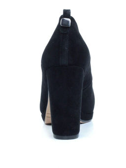 06-X0616-H187-K20 BLACK Туфли женские (натуральная замша)