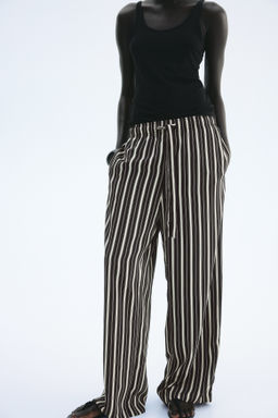 Pantal?n de sarga con cord?n de ajuste - H&m фото 11